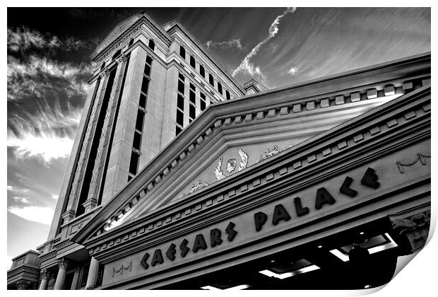 Caesars Palace Las Vegas United States Of America Print by Andy Evans Photos