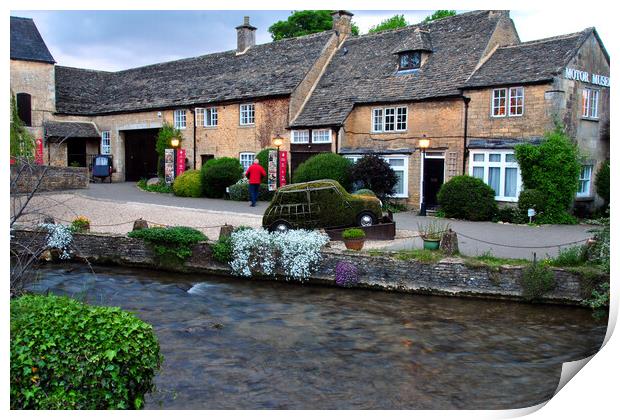 Cotswold Motoring Museum Bourton on the Water UK Print by Andy Evans Photos