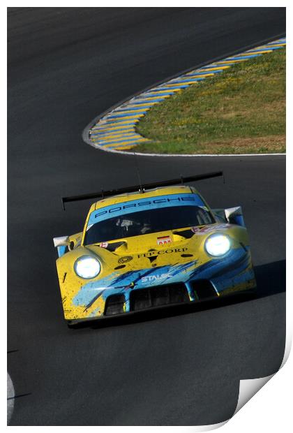 Porsche 911 RSR Sports Motor Car Print by Andy Evans Photos
