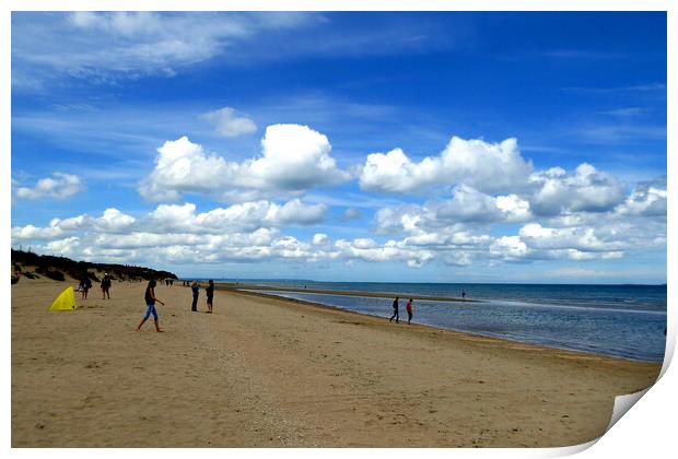 Utah Beach Normandy France Print by Andy Evans Photos