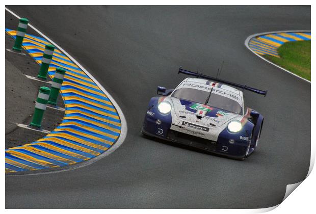 Porsche 911 RSR sports car Print by Andy Evans Photos