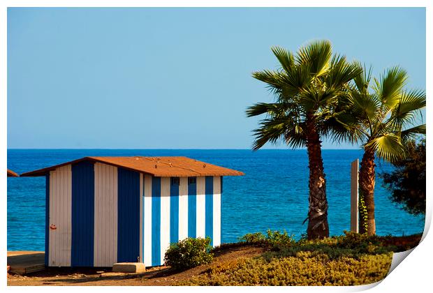 Torrox Costa Andalusia Costa del Sol Spain Print by Andy Evans Photos