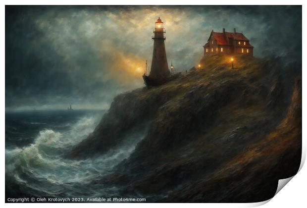 Lighthouse II Print by Olgast 