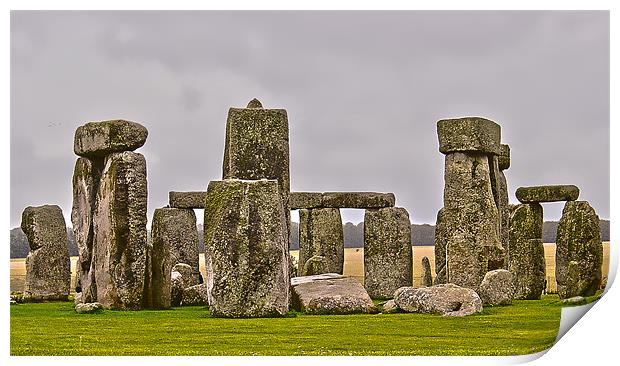 The Henge Print by Rod Ohlsson