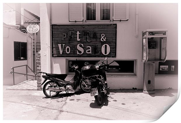 Pay Phone Print by Rod Ohlsson