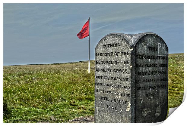 Pilgrims Cross HDR Print by Ade Robbins