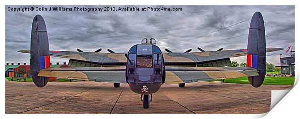 Just Jane Lancaster Print by Colin Williams Photography