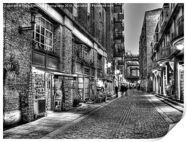 Shad Thames 2 - London Print by Colin Williams Photography