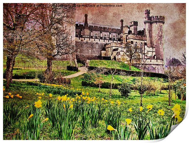 Spring At Arundel Castle Print by Colin Williams Photography