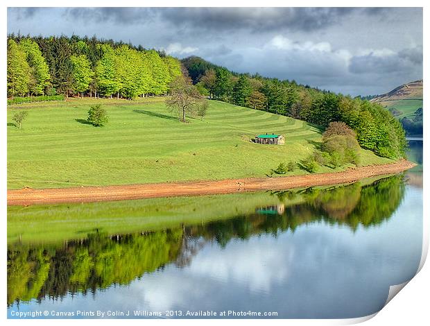 Ladybower Reflections Print by Colin Williams Photography