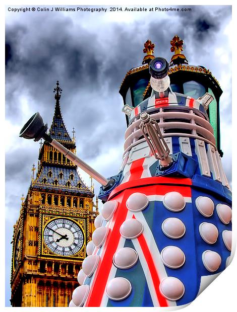 British Icons - London Print by Colin Williams Photography