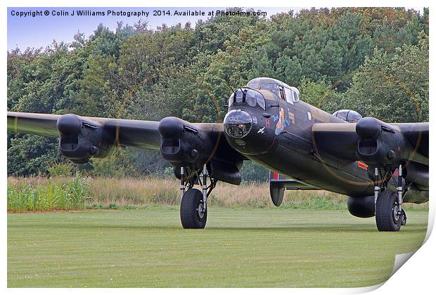  Throttles Open 2 - Just Jane Print by Colin Williams Photography