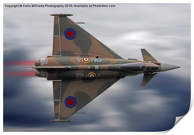  The Battle Of Britain Typhoon - 1 Print by Colin Williams Photography