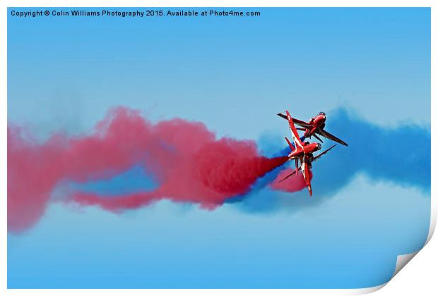   The Red Arrows RIAT 2015 14 Print by Colin Williams Photography
