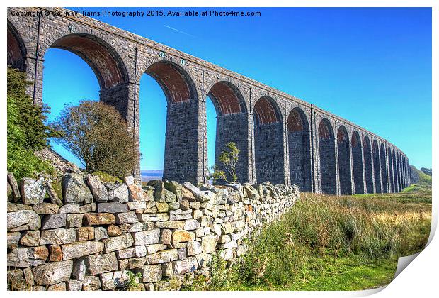  The Ribblehead Viaduct 4 Print by Colin Williams Photography