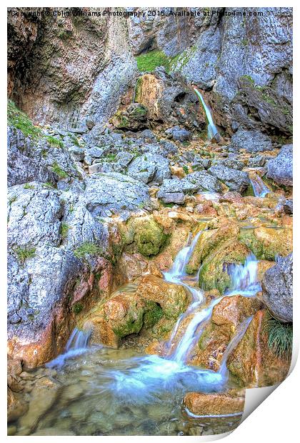  Gordale Scar 3 Print by Colin Williams Photography