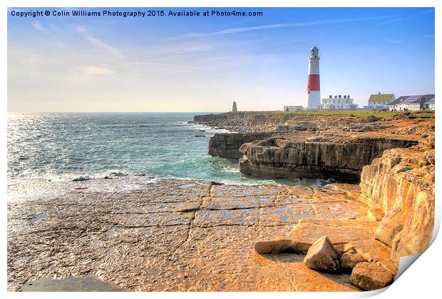  Portland Bill 2 Print by Colin Williams Photography