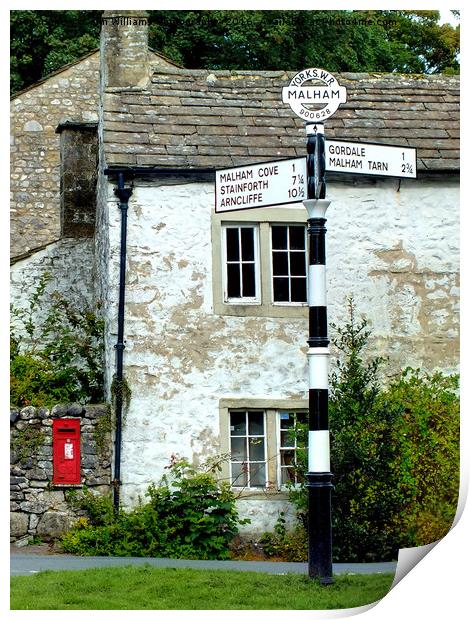 The Village of Malham Print by Colin Williams Photography