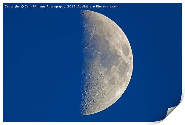 Blue Moon  Print by Colin Williams Photography