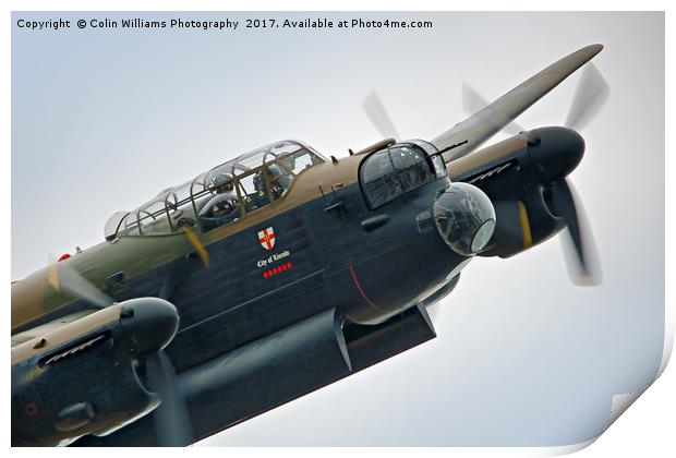 Lancaster PA474 City of Lincoln Print by Colin Williams Photography