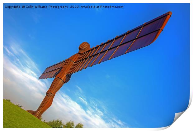 The Angel of the North Print by Colin Williams Photography