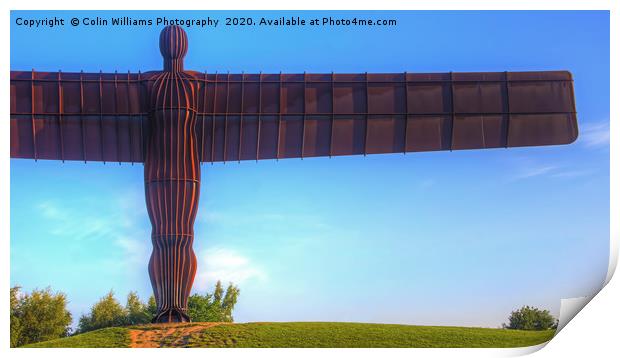 The Angel of the North  2 Print by Colin Williams Photography