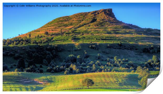 Roseberry Topping North Yorkshire 2 Print by Colin Williams Photography