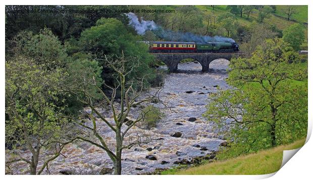 Tornado 60163 crosses the River Ribble 2 Print by Colin Williams Photography