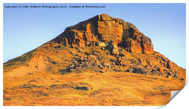 Roseberry Topping North Yorkshire 5 Print by Colin Williams Photography