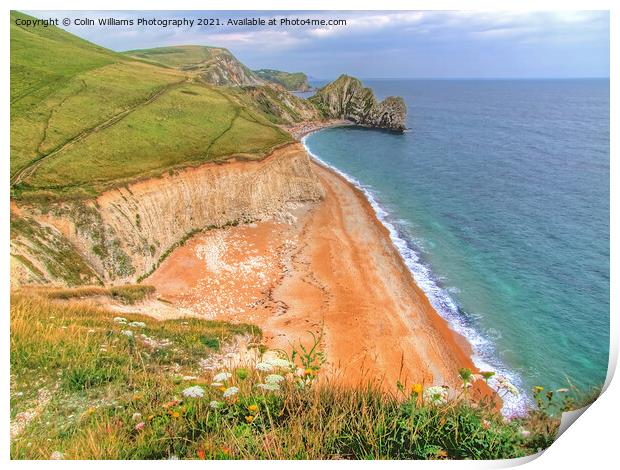 Durdle Door Dorset. Print by Colin Williams Photography