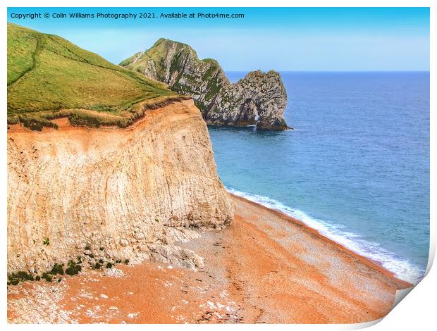 Durdle Door Dorset 2 Print by Colin Williams Photography