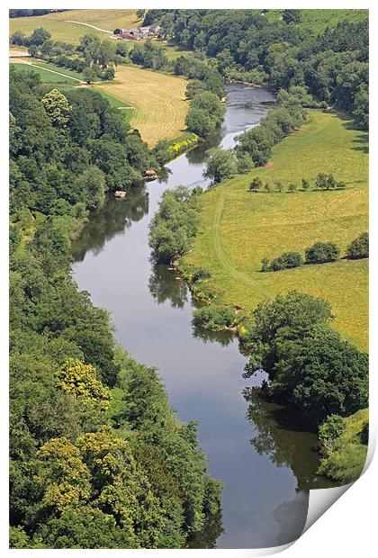 River Wye Print by Tony Murtagh