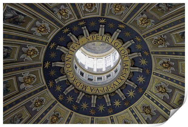 St Peters Dome Print by Tony Murtagh