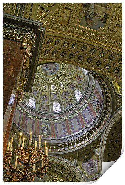  St Stephen's Dome  Print by Tony Murtagh