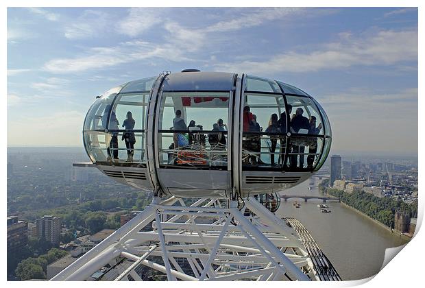  London Eye Pod Print by Tony Murtagh