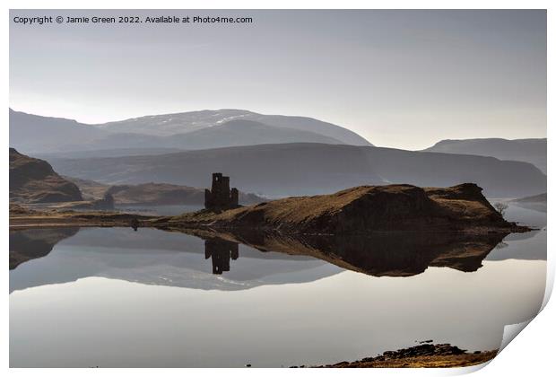 Loch Assynt Print by Jamie Green