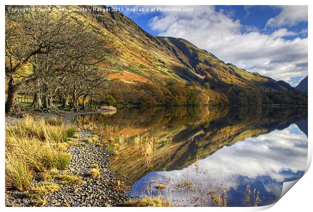 Buttermere Print by Jamie Green