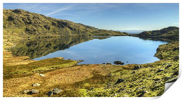 Levers Water,The Lake District Print by Jamie Green