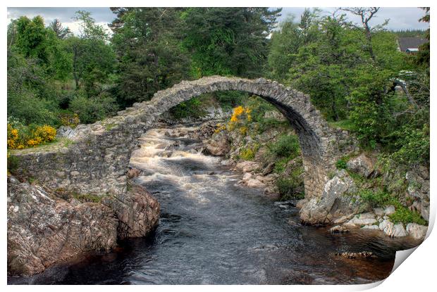 The Packhorse Bridge Print by Jamie Green