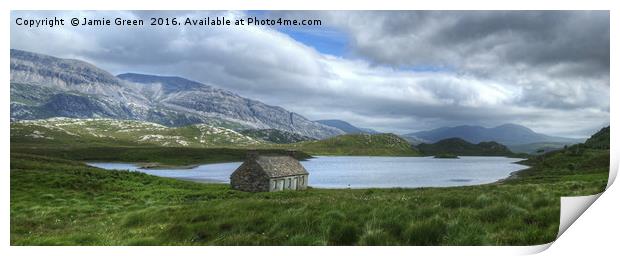 Loch Stack Print by Jamie Green