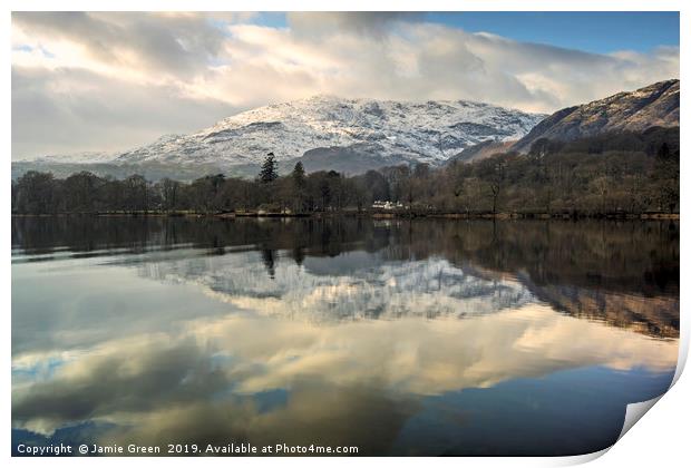 Coniston Old Man Print by Jamie Green