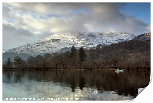 Coniston Old Man Print by Jamie Green