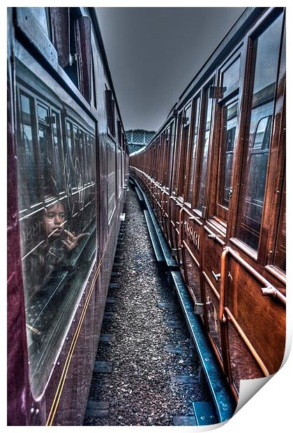 Between the lines Print by Castleton Photographic