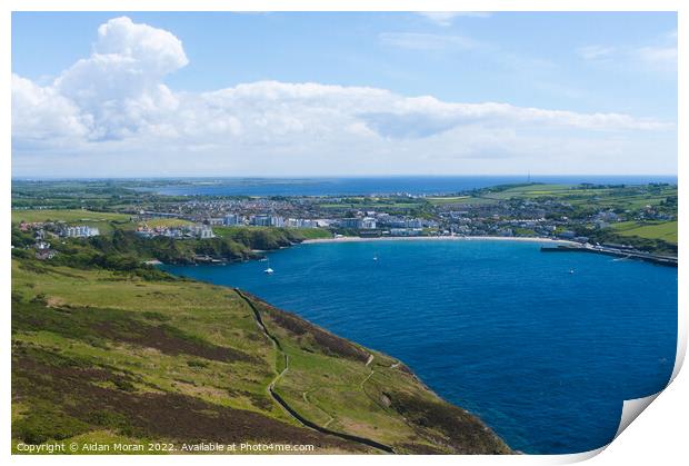 Port Erin, The Isle of Man  Print by Aidan Moran