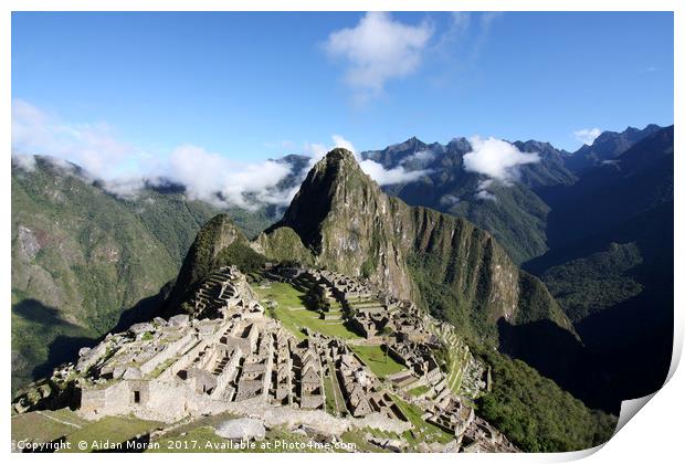 Machu Picchu, Peru  Print by Aidan Moran