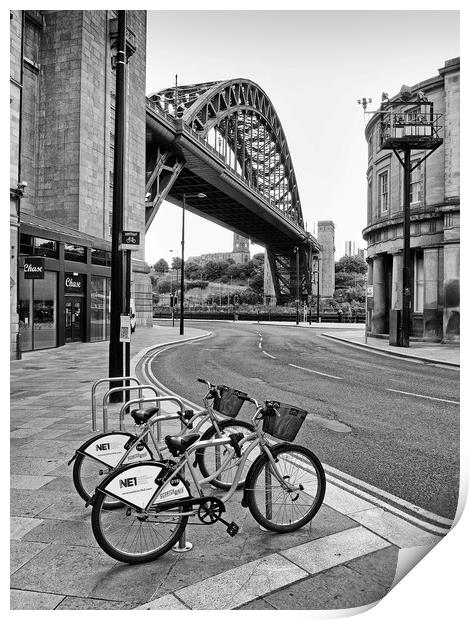Shades of Newcastle Print by David McCulloch