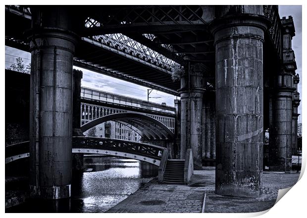 Castlefield Junction Print by David McCulloch