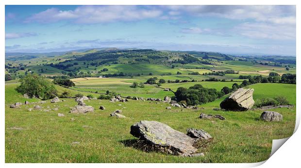Dales Panorama Print by David McCulloch