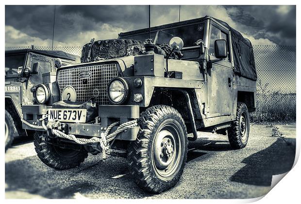 The Defender Print by Ian Hufton