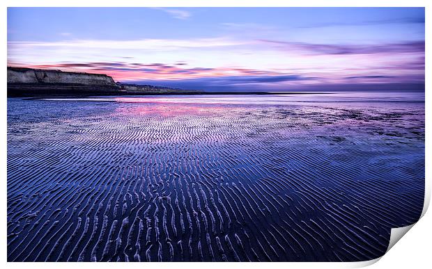 Epple Bay after Sunset Print by Ian Hufton